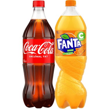 1 lt Kola-Fanta