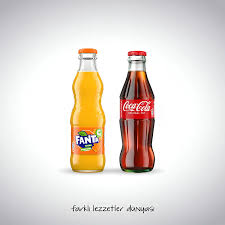 Şişe Kola-Fanta