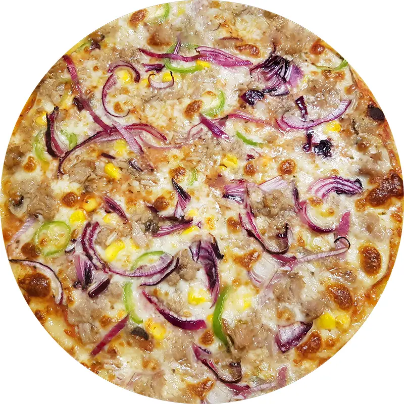 Ton balıklı pizza